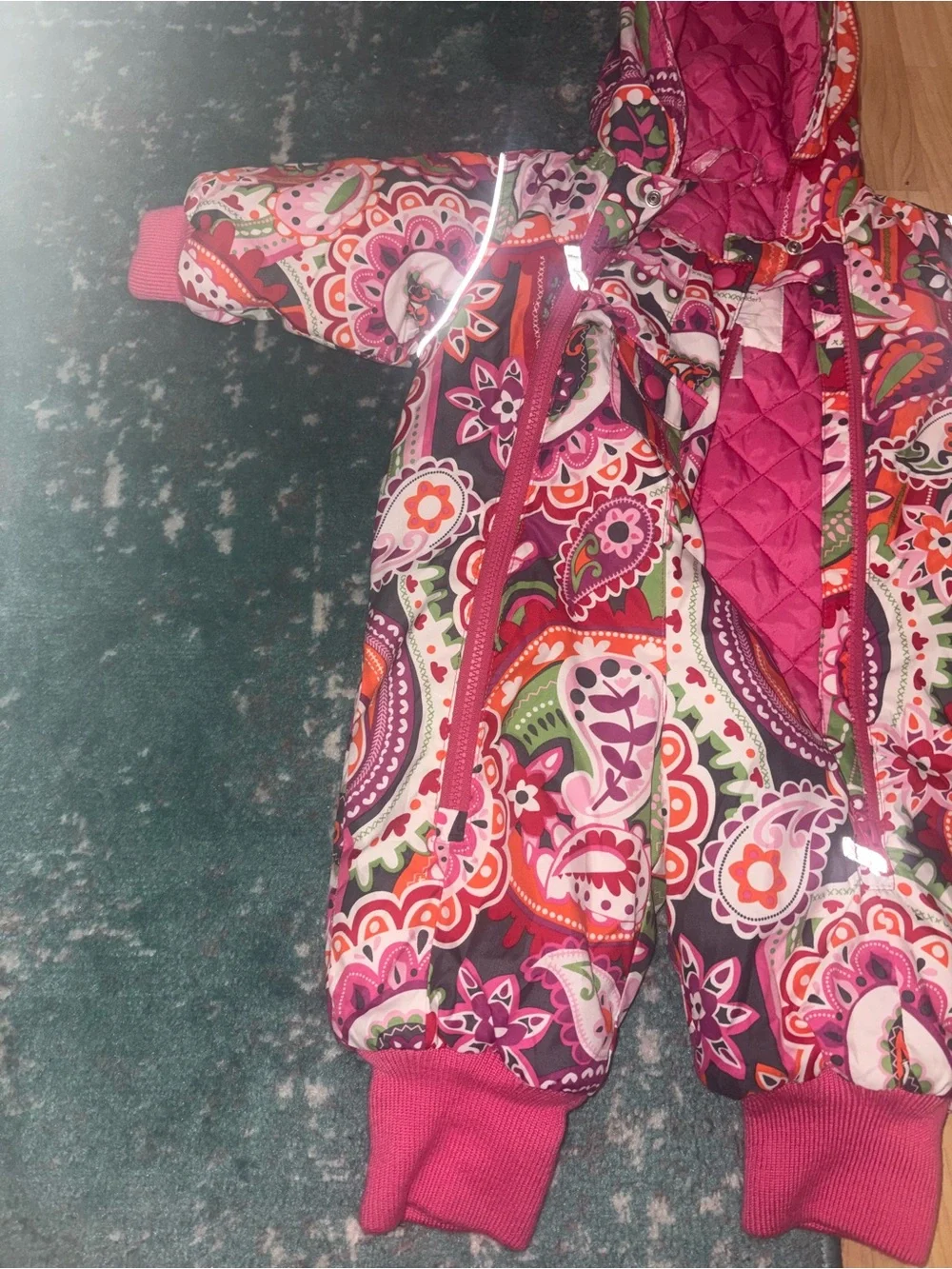 Hanna Andersson Size 80 US 18-24month Bunting Snowsuit Please read: Tag removed